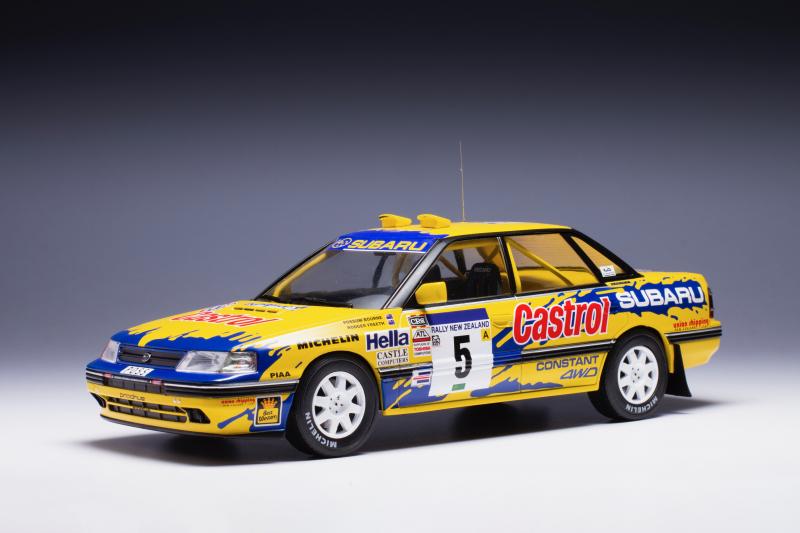 1:18 Subaru Legacy RS #5 P.Bourne-R.Freeth Rally NZ 1992 – The Pits