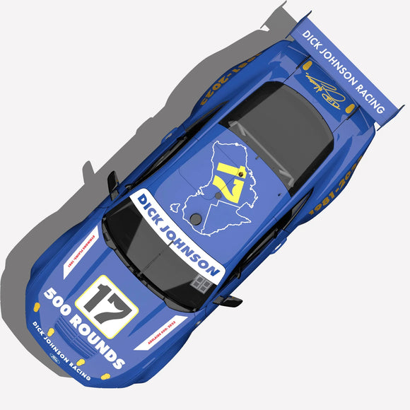 1:43 Dick Johnson Racing #17 Ford Mustang GT - 500 Rounds Celebration Livery - (Pre-order)