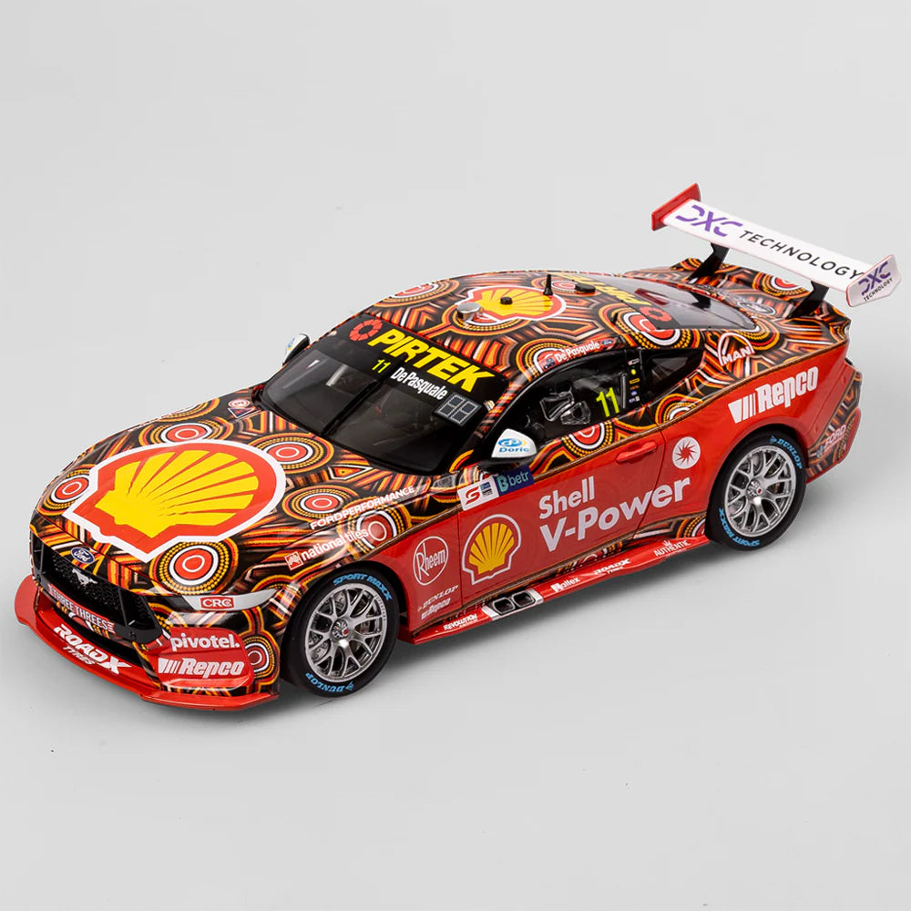 1:18 Shell V-Power Racing Team #11 Ford Mustang GT - 2024 Darwin Tripl ...