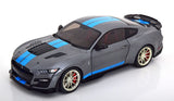 1:18 Ford Shelby Mustang GT500 KR 2022 Grey Metallic/Blue