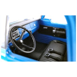 1:18 1970 Dodge D-300 Ramp Truck - Corporate Blue