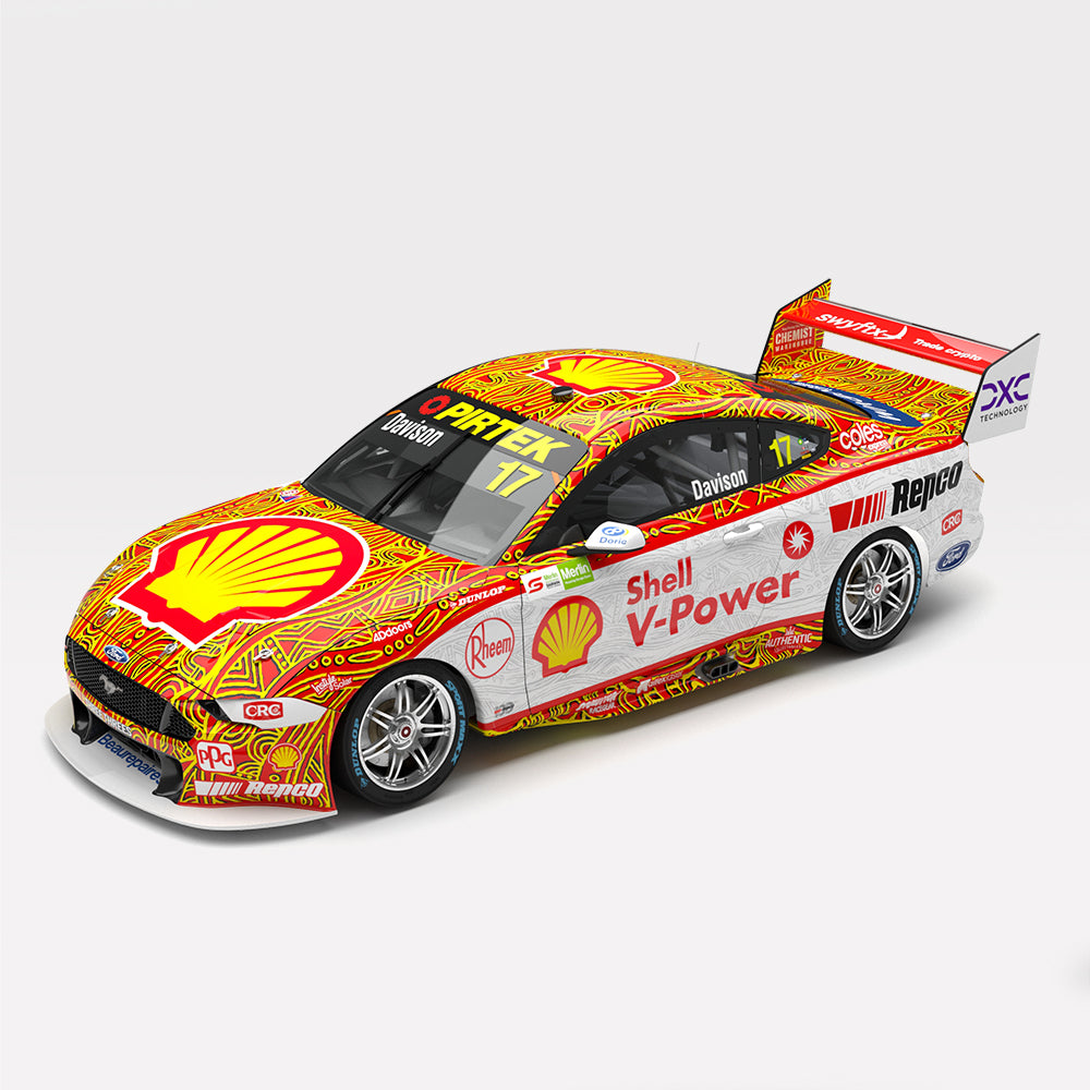 1:12 Shell V-Power Racing Team #17 Ford Mustang GT - 2022 Darwin