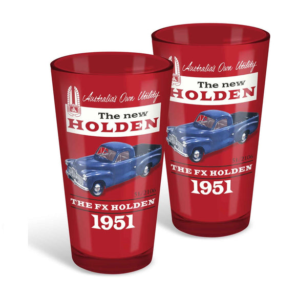 Holden Coloured Conical Glasses Set of 2