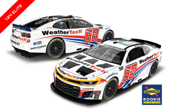 1:24 SHANE VAN GISBERGEN 2025 WEATHERTECH ROOKIE OF THE YEAR GALAXY COLOR AUTOGRAPH ARC DIECAST - (Preorder)