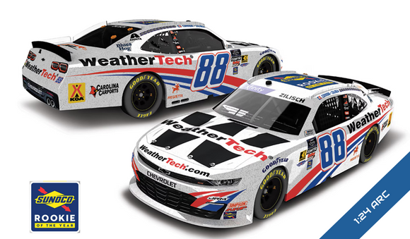 1:24 CONNOR ZILISCH 2026 WEATHERTECH ROOKIE OF THE YEAR GALAXY COLOR ARC DIECAST- (Preorder)