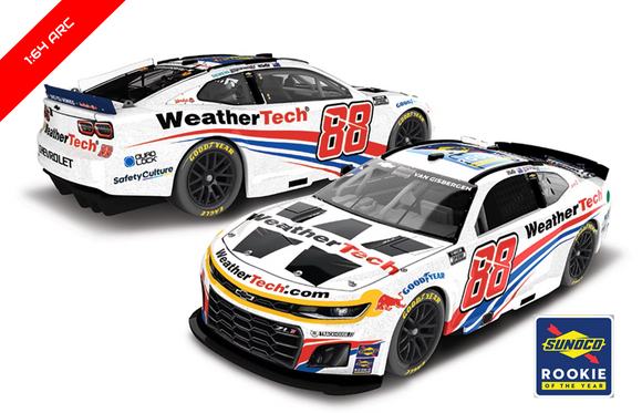 1:64 SHANE VAN GISBERGEN 2025 WEATHERTECH ROOKIE OF THE YEAR GALAXY COLOR ARC DIECAST- (Preorder)