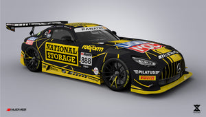 1:18 National Storage Racing #888 Mercedes-AMG GT3 2024 12 Hour Bathurst Will Brown - Broc Feeney - Mikaël Grenier - (Pre-order)