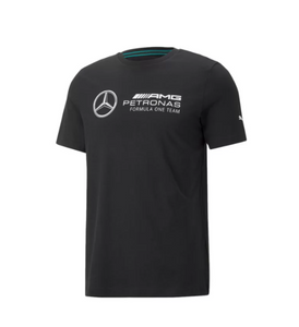 Mercedes Amg Petronas Essential Logo Tee Black