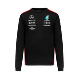 Mercedes Amg Petronas Team Replica Mens Long Sleeve Driver Tee