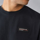 Porsche Fanwear Black Logo Tee