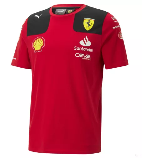 Ferrari Scuderia Ferrari Replica Team Baseball Shirt Unisex