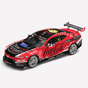 1:18 Coca-Cola Racing By Erebus #9 Chevrolet Camaro ZL1 - 2023 Townsville 500 Race 16 Winner - (Preorder)