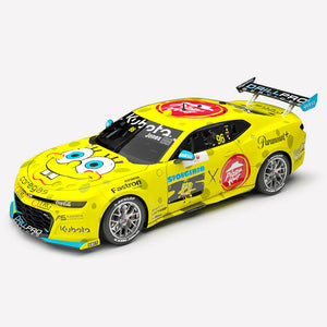 1:18 Brad Jones Racing Pizza Hut #96 SpongeBob SquarePants Chevrolet Camaro ZL1 - 2024 Melbourne SuperSprint (AusGP) - (Preorder)