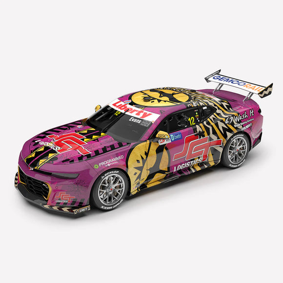 1:43 Brad Jones Racing SCT Logistics #12 Chevrolet Camaro ZL1 - 2025 Darwin Triple Crown Indigenous Round - (Pre-order)