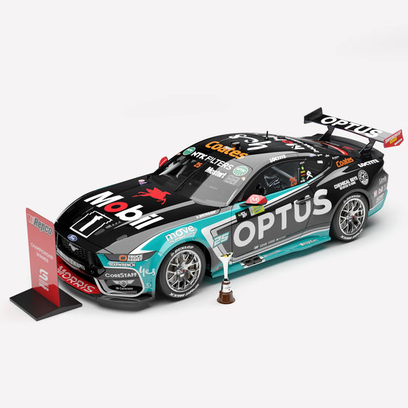 1:18 Mobil 1 Optus Racing #25 Ford Mustang GT - 2025 Repco Supercars Championship Winner - (Preorder)