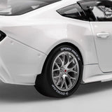 1:18 Plain Body Ford Mustang GT Gen3 Supercar - Gloss White