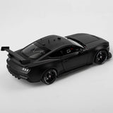 1:18 Plain Body Ford Mustang GT Gen3 Supercar - Matte Black