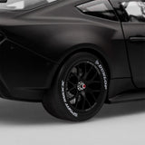 1:18 Plain Body Ford Mustang GT Gen3 Supercar - Matte Black