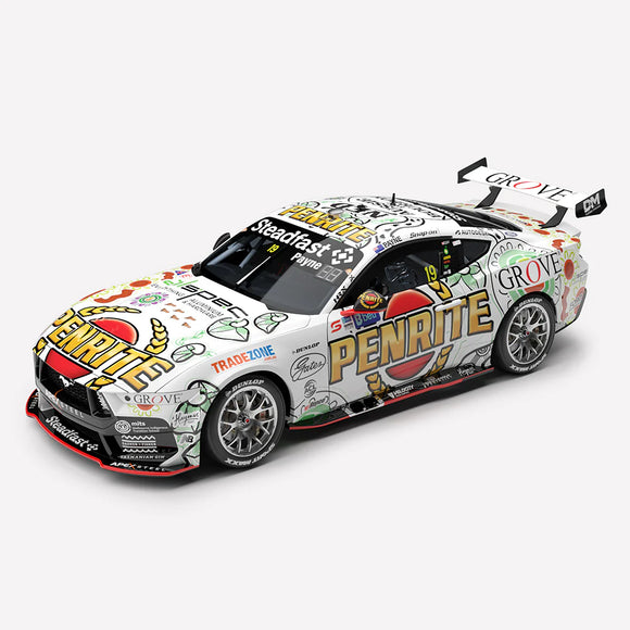 1:43 Penrite Racing #19 Ford Mustang GT - 2025 Darwin Triple Crown Indigenous Round - (Pre-order)