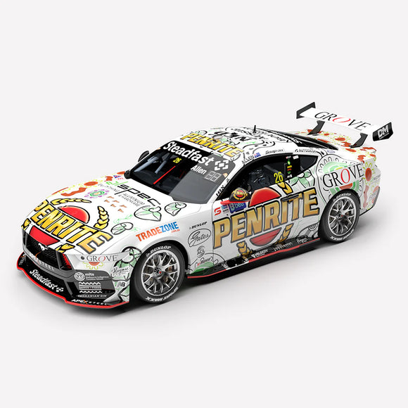 1:43 Penrite Racing #26 Ford Mustang GT - 2025 Darwin Triple Crown Indigenous Round - (Pre-order)