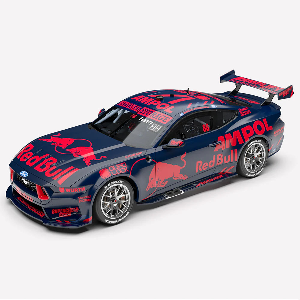 1:18 Red Bull Ampol Racing #88 Ford Mustang GT - 2026 Test Livery - Pr ...