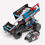 1:18 Williamson Motorsport #3 Sprintcar - 2024 High Limit International: Perth - (Pre-order)