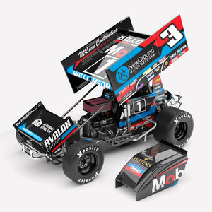 1:18 Williamson Motorsport #3 Sprintcar - 2024 High Limit International: Perth - (Pre-order)