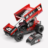 1:18 Krikke Motorsport #2 Sprintcar - 2024/2025 USA Vs WA Spedweek Series Winner - (Pre-order)