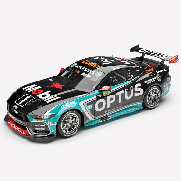 1:43 Mobil 1 Optus Racing #25 Ford Mustang GT - 2025 Repco Supercars Championship Winner - (Preorder)