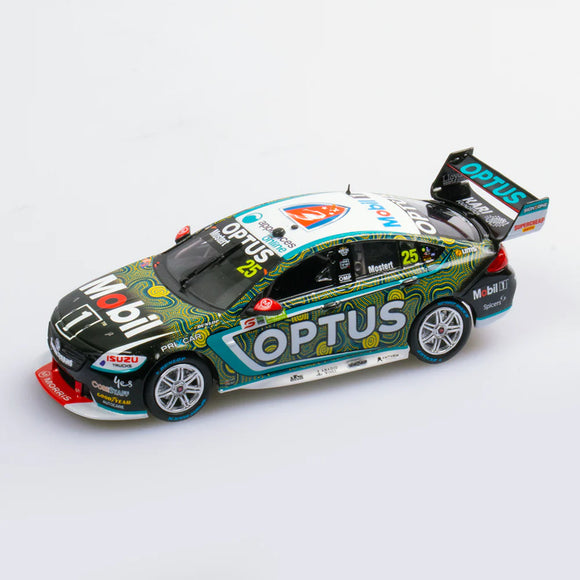 1:43 Mobil 1 Optus Racing #25 Holden ZB Commodore - 2022 Darwin Triple Crown Indigenous Round