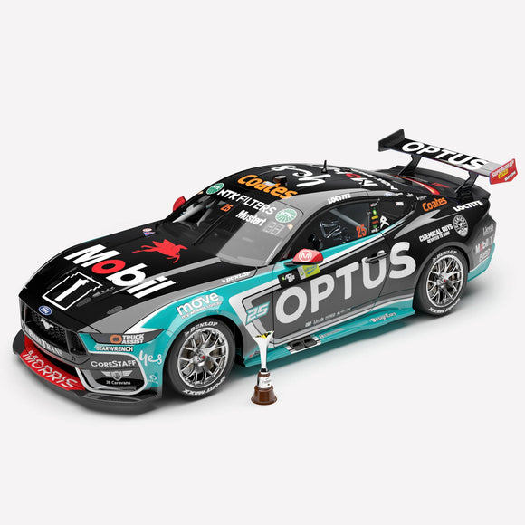 1:12 Mobil 1 Optus Racing #25 Ford Mustang GT - 2025 Repco Supercars Championship Winner - (Preorder)