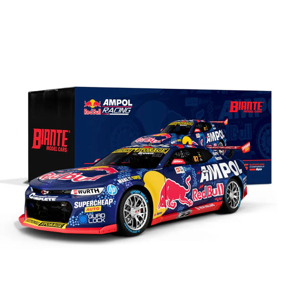 1:43 CHEVROLET CAMARO - RED BULL AMPOL RACING - BROWN #87 - BETR DARWIN TRIPLE CROWN - RACE 12 RUNNER-UP
