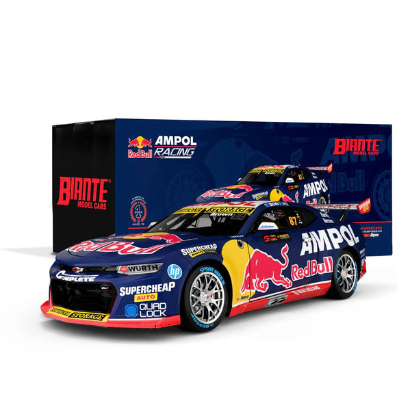 1:18 CHEVROLET CAMARO - RED BULL AMPOL RACING - BROWN/PYE #87 - PENRITE OIL SANDOWN 500 WINNER - (Pre-order)