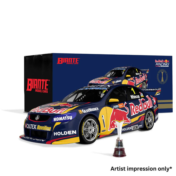 1:18 HOLDEN VF COMMODORE SUPERCAR - RED BULL RACING #1 - WHINCUP - 2014 CHAMPIONSHIP WINNER - (Preorder)