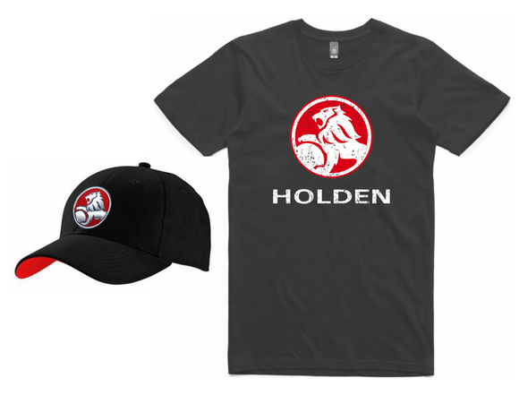 Holden Classic T-Shirt & Cap Bundle