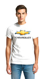 CHEVROLET GOLD BOWTIE T-SHIRT - WHITE