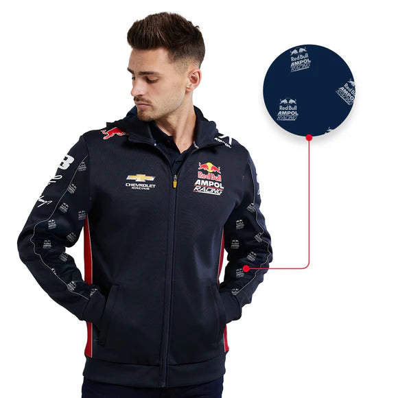 Red Bull Ampol Racing Team Men s Bathurst Zip Hoodie The Pits