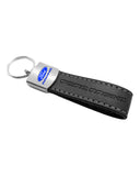 Ford Racing Leather Keyring