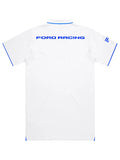 Ford Racing Unisex Track Lines White Polo