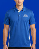 Ford Racing Unisex Sublimated Panelled Electric Blue Polo