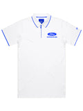 Ford Racing Unisex White Polo