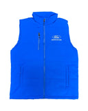 Ford Racing Unisex Electric Blue Puffer Vest