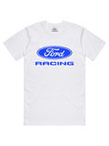 Ford Racing Unisex White T-Shirt