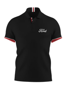 Ford Mens Black Polo
