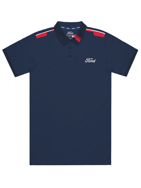 Ford Unisex Navy Polo Shirt
