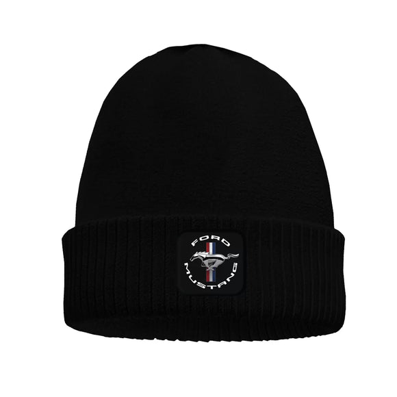 Ford Mustang Black Beanie