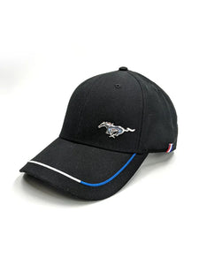 FORD MUSTANG METAL BLACK CAP