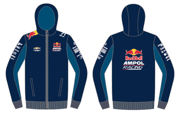 Red Bull Ampol Racing Team Men's Zip Hoodie