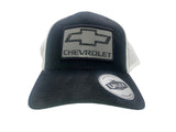 Chevrolet 3D Badge Trucker Cap - Black/White