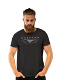 Ford Mustang Grill Tee Black